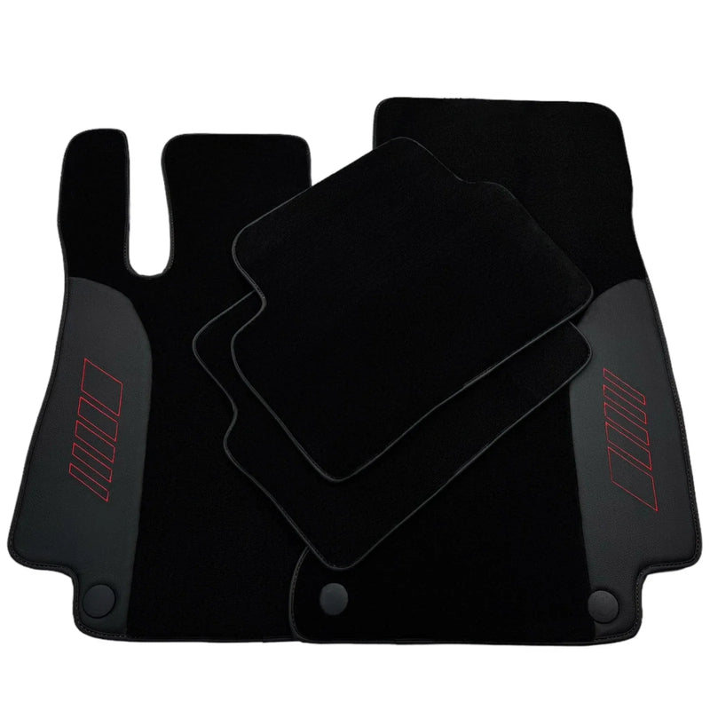 Mercedes Benz S-Class V223 Hybrid Black Floor Mats (2021-2023)