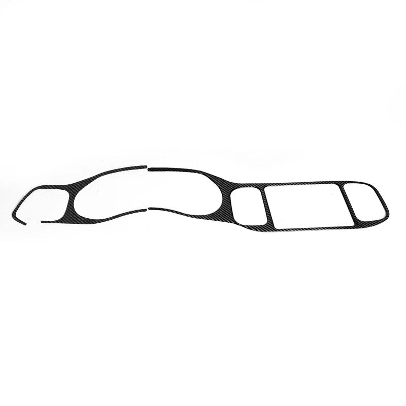 Dodge Charger 2011-2014 Carbon Fiber Dashboard Radio Trim Cover Sticker