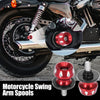 Honda, Suzuki M8x1.25 Red Motorcycle Swing Arm Spools