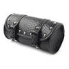 Universal Fork Handlebar Saddlebag Roll Leather Motorcycle Tool Bag