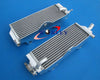 Honda CR500 CR500R Aluminum Radiator & Blue Hose (1989)