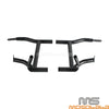Harley Road King Saddlebag Bracket Guard Crash Bars w/4 Tube Sliders