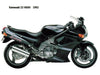 Inox Tête de fourche Boulon Kawasaki ZZR600 (1990–1992)