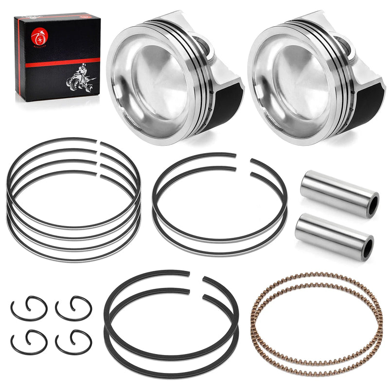 Polaris RZR S 800 Top End Rebuild Kit 80mm Piston W Rings (2008–2014)