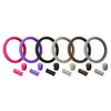 Good Grip Mesh Cloth 14''/15'' Rose Red Car Steering Wheel Cover