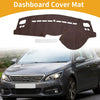 Peugeot 308 (2007-2013) - Brown Anti-Slip Dashboard Cover Mat