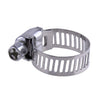 50pcs Stainless Steel Hose Clamps Adjustable 1/2"-3/4"