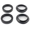4 x Black 33X45-8/10.5 MM Motor Front Damper Shock Absorber Seal