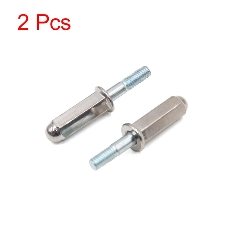 GY6-125 2 x 6mm Thread Dia Exhaust Pipe Muffler Screws Bolts