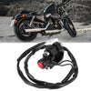 Make Model Engine Start Stop Switch Button with Mounting Backplate Red