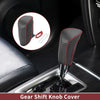 Ford Fiesta (2009-2012) Black Red Car Gear Shift Knob Cover