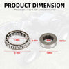 Kawasaki Lakota 300 KEF300 Clutch Hub One Way Bearing & Bushing Set