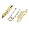 Porsche Panamera Cayenne Gold Tone Painted Key Cover Fob Shell Cover