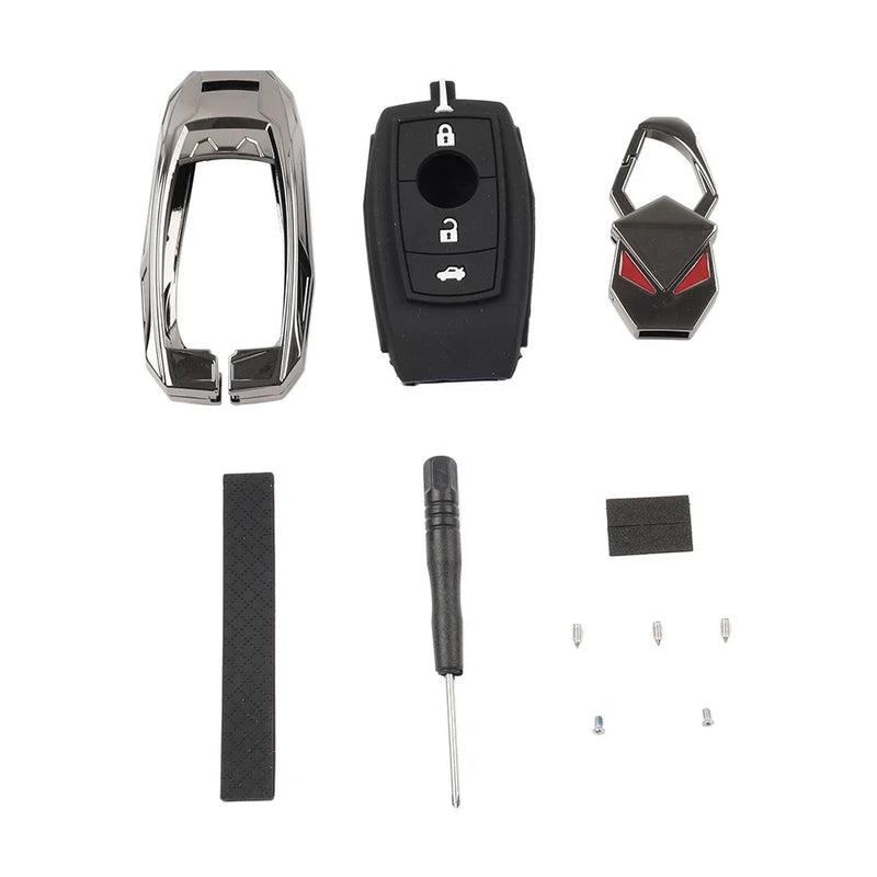 Benz A B C E S Class CLA CLS GLC GLE GLS Black Key Fob Case Cover