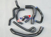 NISSAN SKYLINE GT-S / GT-T R33 R34 RED Silicone Radiator Hose Kit (1995-2002)
