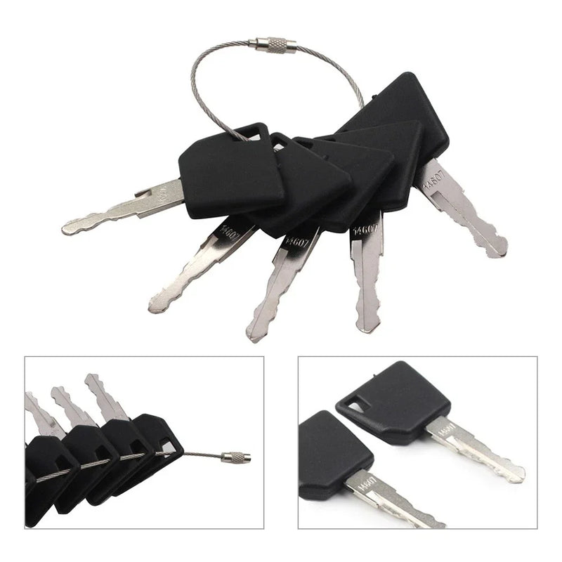 JCB, Bobcat, Caterpillar, Dynapac, Gehl, Volvo 5 x Ignition Keys