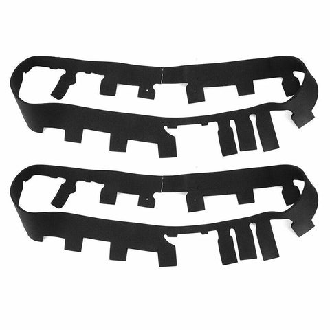 Corvette C6 2 x Headlight Lens Trim Gaskets (2005-2013)