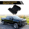 Chevy Silverado (2020-2023) Black Blue Center Console Organizer Tray