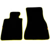 BMW M5 E39 with Yellow Trim Black Floor Mats (1998-2003)