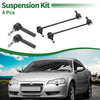Chrysler Sebring 4 x Front Outer Tie Rod Ends & Sway Bar Link (2007-2008)