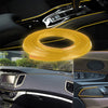 Universal 5M Yellow Car Interior Door Crack Edge Line Insert Molding Trim