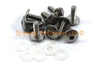 12 x Aprilia RSV 1000 Mille RS Fairing Panel Bolts Screws Stainless Steel M5