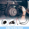 BMW Black Rear Brake Pad Sensor