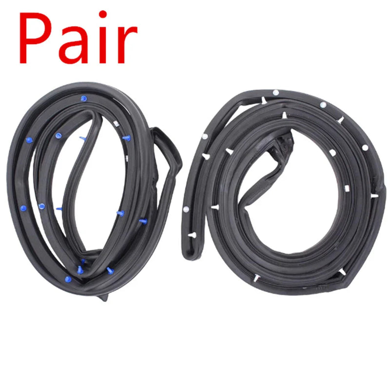 Honda Civic Front Left & Right Door Weatherstrip Rubber (2012-2015)