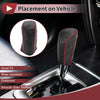 Ford Fiesta Red Faux Leather Gear Shift Knob Cover (2009-2012)
