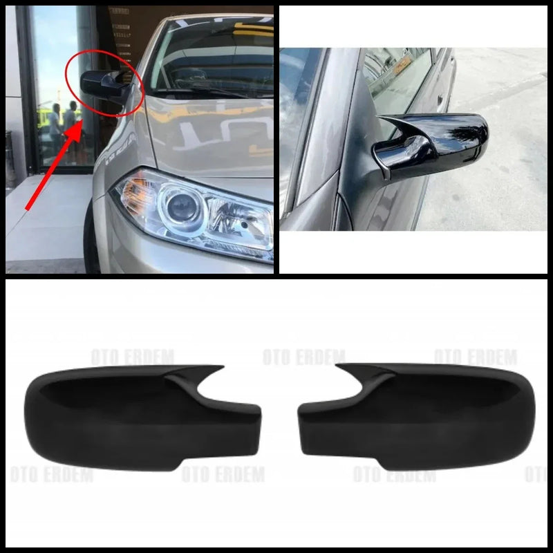 Renault Megane MK2 2 Piece Side View Mirror Covers (2002-2008)