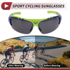 Make Model 1 Pc Motorcycle Riding Goggles Gray Lens Blue Green Frame UV400