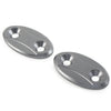 BMW S1000RR Rearview Mirror Block Off Base Plates Cover (2009-2018)