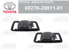 LAND CRUISER TOYOTA FRONT DOOR INSIDE HANDLE BEZEL 2x