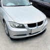 BMW 3 Series E90 E91 3 x Front Bumper Spoiler Lips (2005-2008)