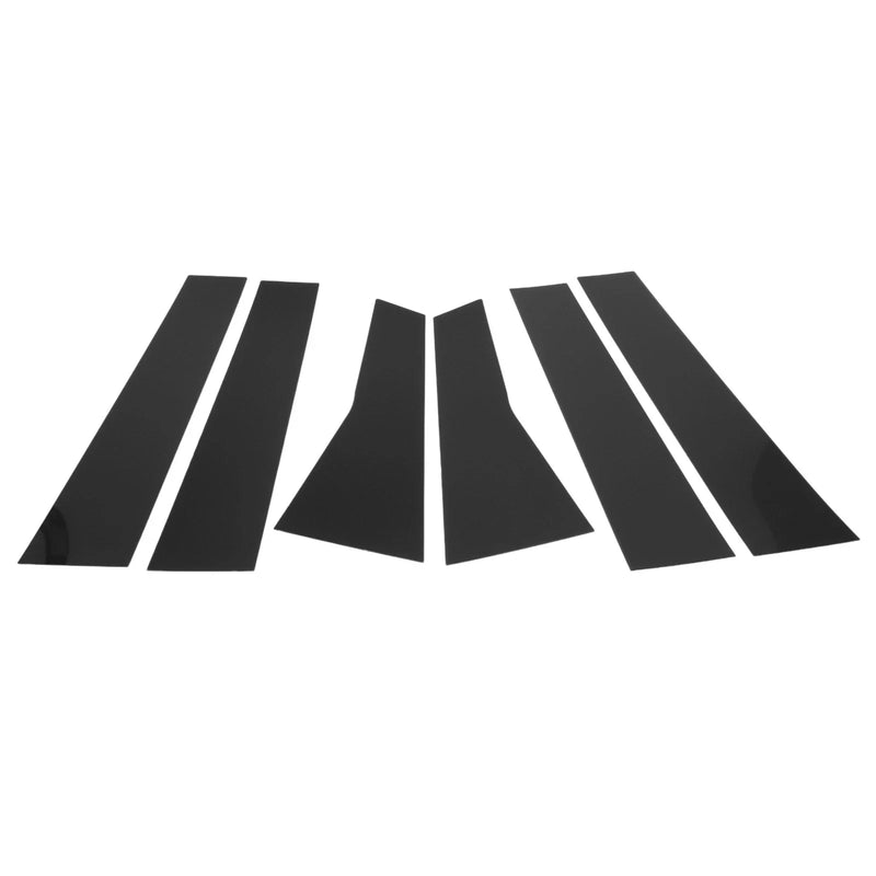 Mercedes Benz B-Class (2020-2023) Black 6 x Car Pillar Window Trim Covers