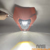 KTM EXC 250 300 350 450 Universal Black Headlight LED Light