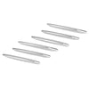 Mercedes-Benz R172 6 x Chrome Silver Front Bonnet Vent Grill Trim Fins (2011-2020)