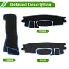 Toyota Roomy Tank 2016-2020 Black Blue 1 Pcs Dashboard Cover Anti-Slip