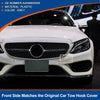 Mercedes-Benz C250 C350 (2012-2015) Grey Front Bumper Tow Hook Cap