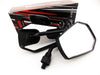 Honda GL500 Silverwing Black White Hex Soko Mirrors (1981-1982)