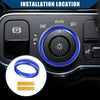 Mercedes-Benz A-Class (2019-2023) Blue Headlight Switch Knob Cover Trim