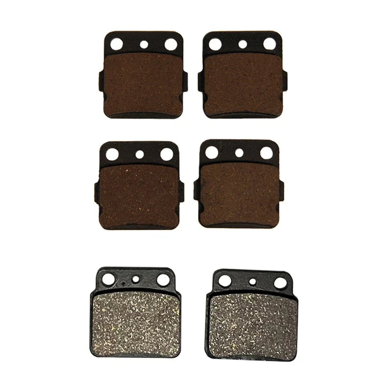 Arctic Cat DVX400 2 x Front & Rear Semi-Metallic Brake Pads (2004–2008)