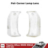 Corner Light Lens Indicator Lamp Housing Pair Fits1978-83 Toyota Hilux Ute Truck