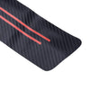 Make & Model 4pcs Carbon Fiber Car Door Sill Plate Protector Scuff Cover
