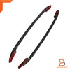 Ford Ranger PX, Mazda BT-50 Matte Black Roof Rack Bar Rails (2011-2023)