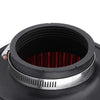 Universal Cold Air Intake System 76mm Red Air Filter & Clamp