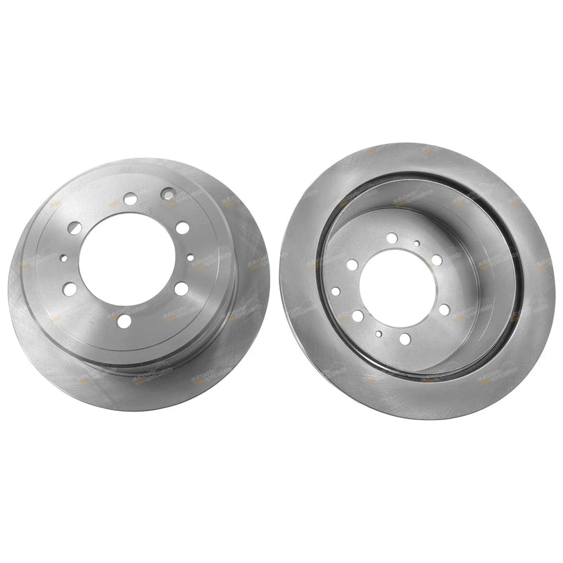 Toyota Landcruiser FZJ80 HDJ80 HZJ80 2x Rear Disc Brake Rotors (1992-1998)