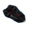 BMW S1000R M1000R 2022-2024 Silver Tail Rear Seat Cover