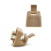 Mercedes Benz W201 W123 W124 2 x Beige Sun Visor Holder Buckles (1982-1996)
