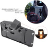 Jeep Wrangler Rear License Plate Mount Bracket w/ LED Light (2007-2015)